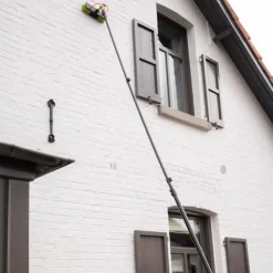 BREND Fönsterrengöring-Teleskopisk vattenslangborste upp till 7 meter – utdragbar vattenborste XXL