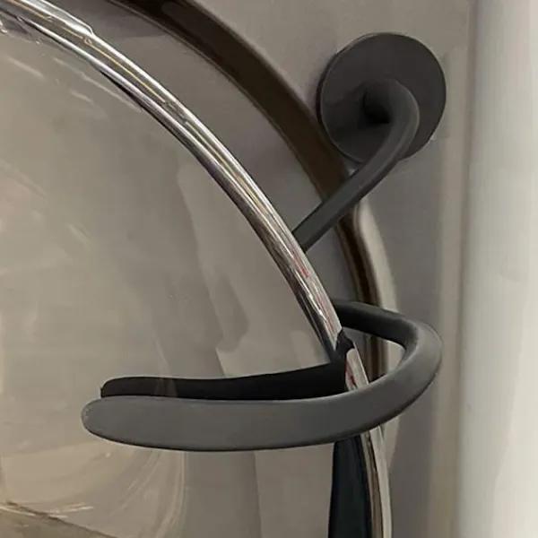 Tvättillbehör-Bricka Dörr Hållare Bricka Dörr Prop VIT