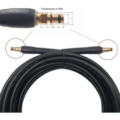 Högtryckstvättar-[CA] Högtrycksslang för Kärcher K2 K3 K4 K5 K6 K7 högtryckstvätt, slang, koppling och snabbkoppling (8 m)