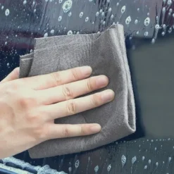 Svampar & Dukar-[CA] 10-pack Magiska Rengöringsdukar för Fönster, Glas, Bilar - Mörkgrå
