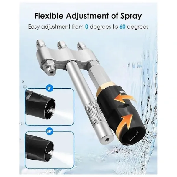 Högtryckstvättar-{ca}Högtryckstvätt Kemisk Spets M5 Twist Munstycken