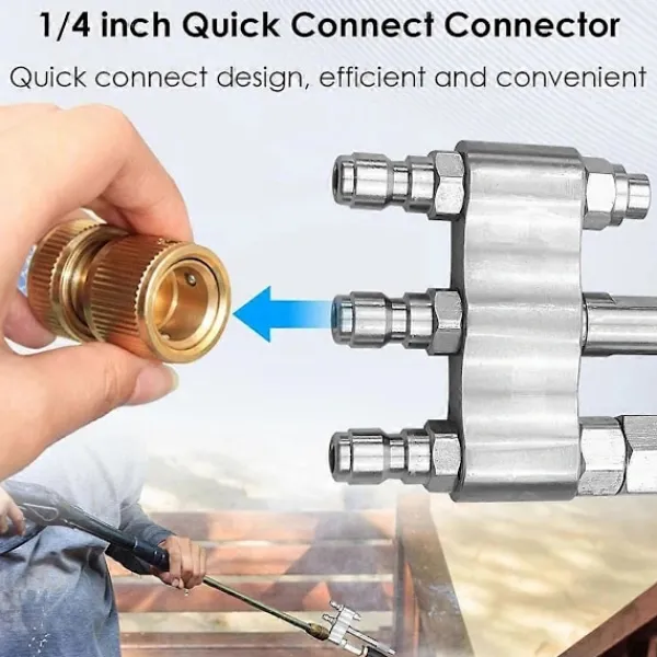 Högtryckstvättar-{ca}Högtryckstvätt Kemisk Spets M5 Twist Munstycken