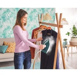 CALOR Strykjärn-Expresse Essential Ångstation, Upp till 280g/min, SV6110C0 BLANC OCH LINCHEN