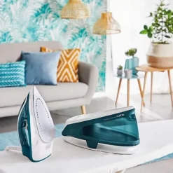 CALOR Strykjärn-Expresse Essential Ångstation, Upp till 280g/min, SV6110C0 BLANC OCH LINCHEN