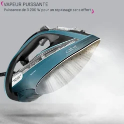 CALOR Strykjärn-, Ultimate Pure, Ångstrykjärn, 60 g/min, Pressing 300 g/min, FV9851C0