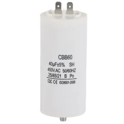 DAO Tvättmaskiner-Cbb60 450v 40uf Vattenpumpskondensator för tvättmaskin 50/60hz [DB]