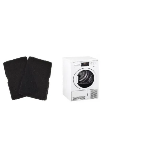 Torktumlare-Cylinda Torktumlare Kondensorfilter Svamp 2964840100 2-pack (FMY)—max