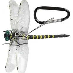 Selected deals Skadedjur & Insekter-3D Trollslända Insektsavvisande Klämmor - Realistiska Trollsländehattar & Ryggsäckstillbehör för Effektivt Insektsskydd