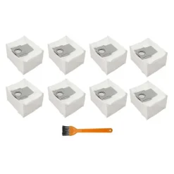 Dammsugare & Tillbehör-Dammpåsar för Q5 Pro, Q5 Pro+, Q5 Max+, Q5 DuoRoller+ sopmaskinstillbehör