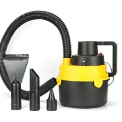 Dammsugare & Tillbehör-Dammsugare Bil Portabel Våt och Torr Högeffektsdammsugare, Kraftfull Sug Inflator Portabel Turbo Handhållen För Bil