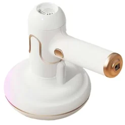 Dammsugare & Tillbehör-Dammsugare mot kvalster med UV-ljus, 3-i-1 trådlös uppladdningsbar dammsugare mot kvalster för madrasser, soffa, bil