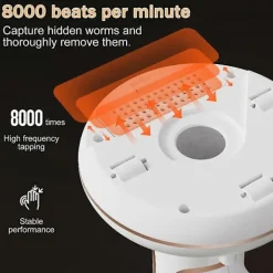 Dammsugare & Tillbehör-Dammsugare mot kvalster med UV-ljus, 3-i-1 trådlös uppladdningsbar dammsugare mot kvalster för madrasser, soffa, bil