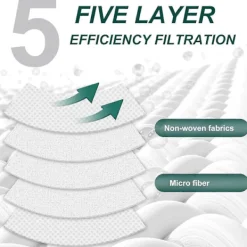 Dammsugare & Tillbehör-Dammsugarpåsar - Passar Kirby-modeller Sentria, Avalir, Ultimate G-serien (6-pack)