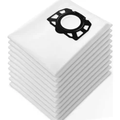 Dammsugare & Tillbehör-Dammsugarpåsar för Kärcher WD4/WD5/WD6 Modeller (10-Pack)
