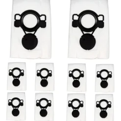 PHONILLICO Dammsugare & Tillbehör-Dammsugarpåse - Makita - P-72899 - 10-pack - Kompatibel med VC2000L VC2010L - Blandad