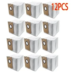 Dammsugare & Tillbehör-Dammsugarpåse för Viomi S9 robotdammsugare - Stor kapacitet och läckagesäker WELLNGS - Perfekt 6PCS