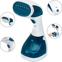 CLATRONIC Ångtvättar-Dampnåttrare DB 3717 vit, blå 1100 W Vit blå