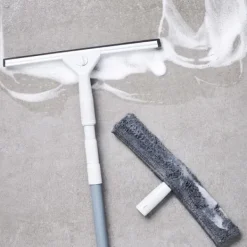 Day Fönsterrengöring-Fönsterskrapa med mikrofiberduk, 4 delar