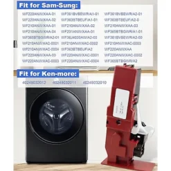 Tvättmaskiner-DC64-02032A Tvättmaskin Dörrlås Spärrmekanism Ersätter 2002546 AP4567166 för Samsung Kenmore