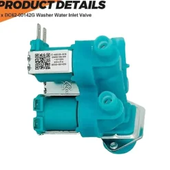 Tvättmaskiner-DC62-00142G Vatteninloppsventil för Samsung Tvättmaskin Del Magnetventil AP4211934 PS420