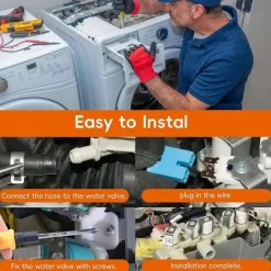 Tvättmaskiner-DC97-15459Q Vatteninloppsventil för tvättmaskin från Samsung