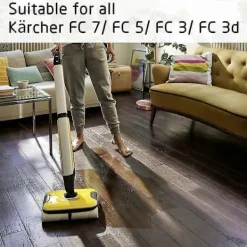 Städmaskiner-8-delars set med rullar för Fc7 Fc5 Fc3 Fc3d elektrisk golvrengörare 2.055-007.0 / 2.055-006.0(hy)