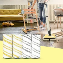 Städmaskiner-8-delars set med rullar för Fc7 Fc5 Fc3 Fc3d elektrisk golvrengörare 2.055-007.0 / 2.055-006.0(hy)