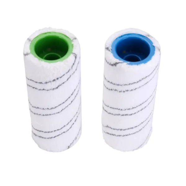 unbranded Städmoppar-4-delars set med rullar för Kärcher FC7 FC5 FC3 FC3D elektrisk golvrengörare 2.055-007.0 / 2.055-006.0