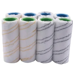 Städmaskiner-8-delars set med rullar för FC7 FC5 FC3 FC3D Elektrisk Golvrengörare 2.055-007.0 / 2.055-006.0 (FMY) Gray Yellow