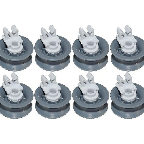 Tvättmaskiner-Diskmaskins Övre Korg Hjul för Bosch Neff Siemens X 8