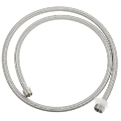 Tvättmaskiner-Diskmaskinsslang Förlängning Rostfritt Stål Flätad Tvättmaskinsslang Trädgårdssprinklersystem 1/2 Tums Gänga Anti-Explosion 1Set 151X2.4X2.2CM | Fyndiq