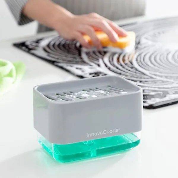 Northix Svampar & Dukar-Diskmedelspump för Kökssvamp