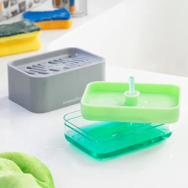 Northix Svampar & Dukar-Diskmedelspump för Kökssvamp