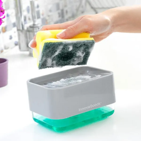 Northix Svampar & Dukar-Diskmedelspump för Kökssvamp