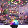 Tvättmaskiner-Diskokula Discolampa Party Discoljusprojektor LED Party Ljus 9 Färger Discolampa Med Fjärrkontroll För Halloween Dekoration Disco Ktv Klubb