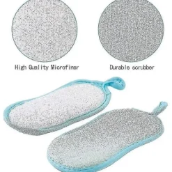 DAO Svampar & Dukar-Disktrasor Köksvampar, 12 Stora Kraftiga Återanvändbara Dubbelsidiga db