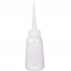 Rosfix Rengöringsmedel-Dosflaska med Dispenser 100Ml – Säker Förvaring av Kemikalier | PE-Material | Precision för Lösningsmedel och Rengöring