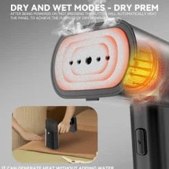 INF Ångtvättar-Dual-use Steam Iron Portable steamer,