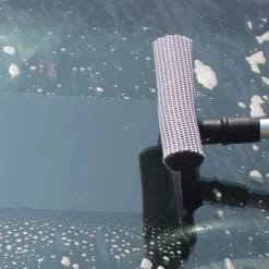 Superp Fönsterrengöring-Duschdörrborste rengöringsglas rengöringsstav duschskärm torkarblad bilglas fönster skrapa hushållsrengöring fönsterglas rengöringsverktyg