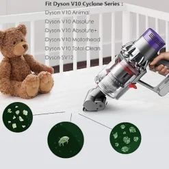 unbranded Dammsugare & Tillbehör-Dyson V10 ersättningsfilter, Dyson V10-serien ersättningsfilter, filtertillbehör # Dy-969082-01 (2-pack) (v