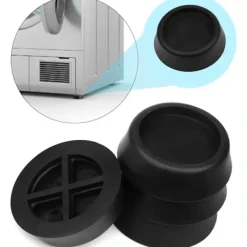 Tvättmaskiner-/EA/4-pack universella vibrationsdämpare