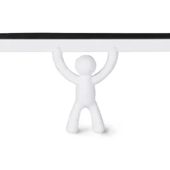 Fönsterrengöring-/EA/UMBRA Buddy Rakel. Buddy duschskrapa, vit färg, storlek 26,7x15,9x5,1cm