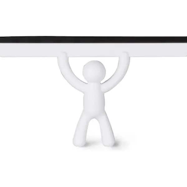 Fönsterrengöring-/EA/UMBRA Buddy Rakel. Buddy duschskrapa, vit färg, storlek 26,7x15,9x5,1cm