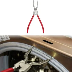 unbranded Tvättmaskiner-383EER4001A Fjäderavdragare för LG och Samsung tvättmaskiner (röd)