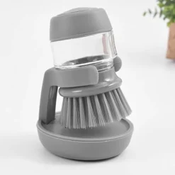 B2X Rengöringsmedel-Effektiv Diskborste med Diskmedelsbehållare & Ställ