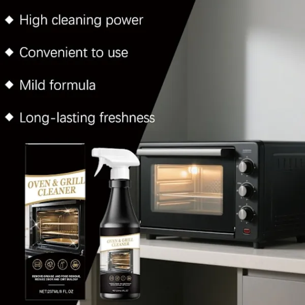 unbranded Rengöringsmedel-Effektiv grill- och ugnsrengöring för snabb och grundlig rengöring 237ml