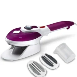 Hommy Strykjärn-EL Plagg Ångkokare snabb värme Portabel Ånga strykjärn med keramik golv borste