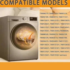 Torktumlare-4774EL2001A Torktumlardörrgångjärn för torktumlare Ersätter AP5071336, 1267586, PS3523444