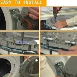 Torktumlare-4774EL2001A Torktumlardörrgångjärn för torktumlare Ersätter AP5071336, 1267586, PS3523444