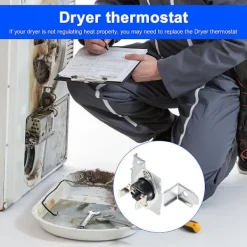 Torktumlare-6931EL3003C Torktumlarens högtemperaturtermostat ersättningsdelar för LG för1268365, 6931EL3003G, PS3530484